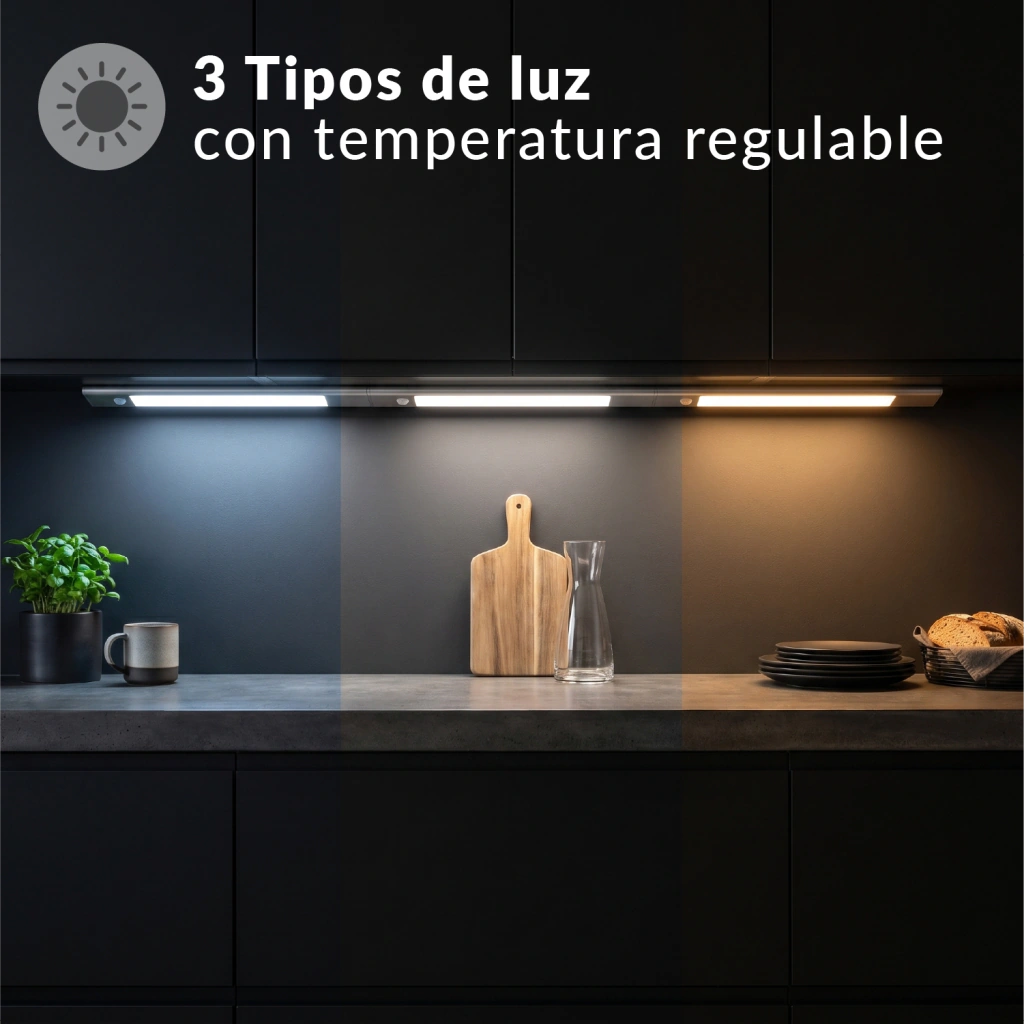 Barra LED Premium de Aluminio & Batería desmontable